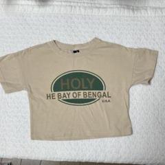 HOLY HE BAY OF BENGAL クロップドTシャツ