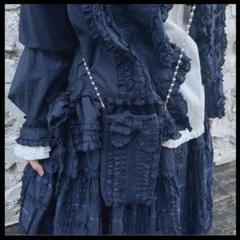 ピンクハウス 未使用 タグ付き ピコフリル付きハイネック長袖チュニック ピンクハウス 未使用 タグ付き ピコフリル付きハイネック長袖