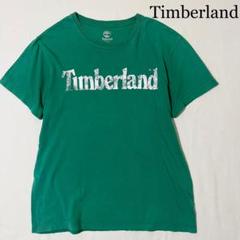 Timberland ティンバーランド ロゴプリント クルーネックTシャツ M