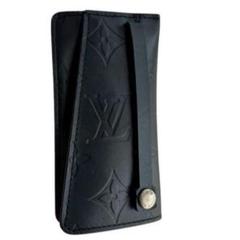 【美品】 LV キーケース ルイヴィトン メンズ 黒 louisvuitton