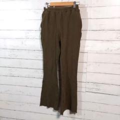 シャギー　SHAGGIE　レディース　ボトムス　カーキ　フレアパンツ