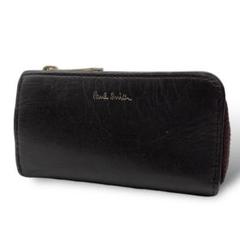 美品 Paul Smith 1688 キーケース ラウンドファスナー マルチスト