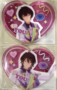 朔間零　朔間凛月　あんスタ ハートスタチュー 8周年 アクリルスタンド 朔間零 朔間凛月 あんスタ ハートスタチュー 8周年 アクリル