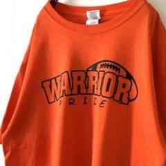 ギルダン WARRIORS プライド サクセス Tシャツ L オレンジ 古着