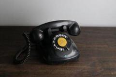 GPO232 1936年英国製 アンティーク黒電話 ヴィンテージ GPO232 1936年英国製 アンティーク黒電話 ヴィンテージ