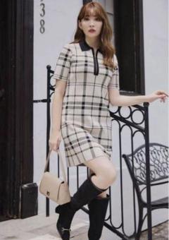 新品未使用タグ付　Herlipto Simone Knit Mini Dress Simone Knit Mini Dress（ワンピース）｜Her lip to（ハーリップ