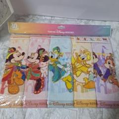 新品　未使用　ディズニー　ミニタオル　5枚セット