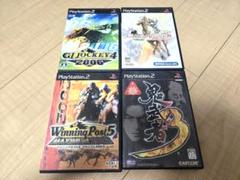 PS2 ゲームセット 競馬+鬼武者3