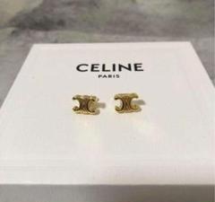 ⭐超美品⭐セリーヌ トリオンフ ピアス GP ゴールド マルチフープ 楽天市場】CELINE セリーヌ トリオンフ マルチフープ ゴールド