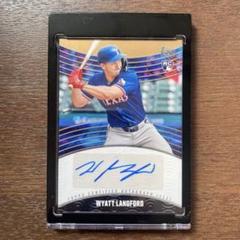 値下げ‼️topps wyatt langford auto /25