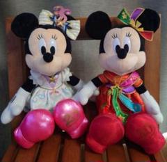 ディズニーシー20周年　ディズニーリゾート40周年　ミニー ぬいぐるみセット