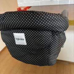 美品　イングリッシーナ　ベビーチェア　fast ドット　水玉　黒×白