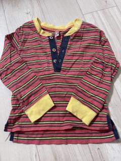 キッズシャツ　キッズ長袖シャツ　ロンT 100