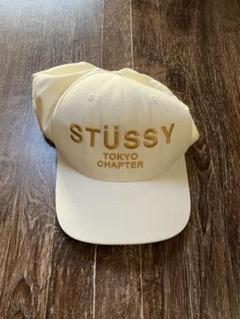 STÜSSY TOKYO CHAPTER キャップ アイボリー