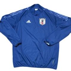 【激レア・美品】サッカー 日本代表 アディダス 長袖ピステ ナイロン ハイネック