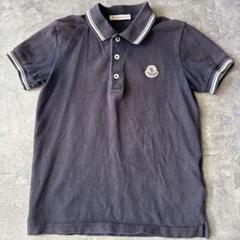 MONCLER モンクレール ワンピース ネイビー ポロシャツ コットン 6A モンクレール キッズポロシャツ6A116㎝ - メルカリ
