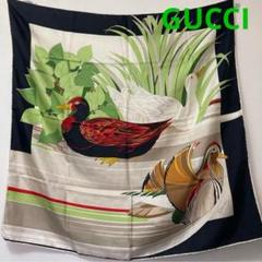 【超希少★美品】GUCCI スカーフ ヴィンテージ ボタニカル シルク 70年代 Vintage Gallery Rococo OLD GUCCI 世界No.1のコレクション！