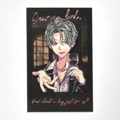 あくねこ ハナマル チェキ 箔押し レア バレンタインチェキ風カード 悪魔執事と黒い猫 あくねこ バレンタイン チェキ風カード 箔押し