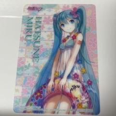 初音ミク ぴあぷろ アニメイトノベルティ クリアポストカード 藤ちょこ
