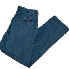 【美品】PAPAS デニム　スラックス　ストレッチ　トラウザーズ　パパス　M 2025年最新】パパス パンツの人気アイテム - メルカリ