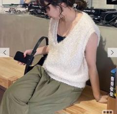 ◇fredy emue◇ポリフェザーニットベスト WEB限定カラーあり】ポリフェザーニットベスト | FREDY