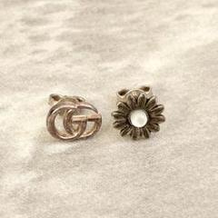 正規品 GUCCI グッチ ダブルGフラワースタッズピアス GUCCI グッチ ダブルG フラワー スタッド ピアス 527344 j8440