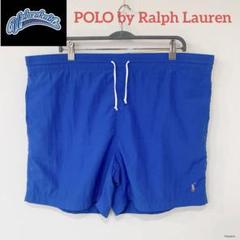 80s 90s ポロラルフローレン POLO スイムショーツ ブルー 街履き 80s 90s ポロラルフローレン POLO スイムショーツ ブルー 街履き
