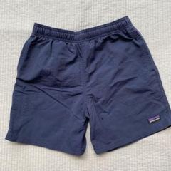 patagonia ネイビー 水陸両用ハーフパンツ