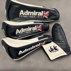 Admiral ゴルフヘッドカバー 4点セット