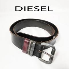 【イタリア製】ディーゼル DIESEL COW LEATHER 本革 ベルト