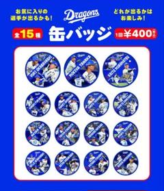 【匿名配送】未使用 中日ドラゴンズ 缶バッジ25種&BIGアクリルスタンドセット 2025年最新】ドラゴンズ 缶バッジの人気アイテム - メルカリ