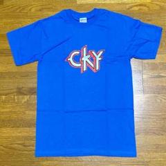 ヴィンテージ✨CKY Tシャツ クラシックロゴ ブルー ヴィンテージ✨CKY Tシャツ クラシックロゴ ブルー - メルカリ