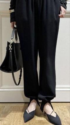美品☆アパルトモン ドゥーズィエムクラス コルピエロ 名品 裾リブパンツ Col Pierrot /コル ピエロ】Rib Pants(WHITE)（その他パンツ