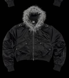 R.さん専用 Rosen Kreuz MA-1 Rosen Kreuz】CROPPED 2WAY FUR HOOD MA-1 | OUR BRAND,Rosen