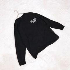 ビンテージ バックプリントトップス ロンT カットソー クルーネック 価格交渉可