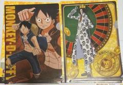 ONEPIECE FILMGOLD ワンピース　クリアファイル　ルフィ　ブルックのサムネイル