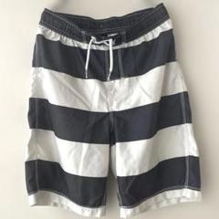 Gap kids スイムパンツXXL グレー　ボーダー　155-160センチ