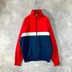 70s adidas　トラックジャケット　トリコロール　トレフォイルロゴ