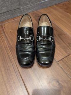 GUCCI　黒に近い濃紺ローファー　サイズ37 楽天市場】グッチ GUCCI ローファー 革靴 靴 シューズ レザー