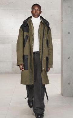 ZARA デタッチャブルフード コントラストコート　Sサイズ m80183194126_1.jpg?1736549373