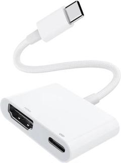 USB Type-C HDMI変換アダプタ 2in1 Type-C HDMI