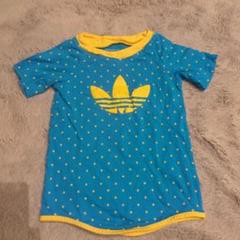 ☆adidas 水玉模様 Tシャツ 100cm