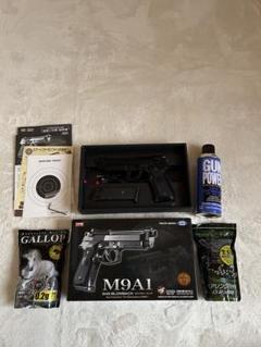 概ね美品　東京マルイM9A1ハーフシルバー　可変ポップ、デッコキング搭載　管63 概ね美品東京マルイM9A1ハーフシルバー可変ポップ、デッコキング