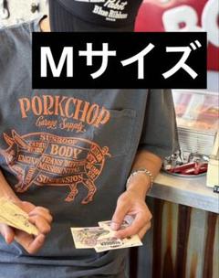 ［PORKCHOP】PORKFRONT TEE 店舗限定 チャコール Mサイズ
