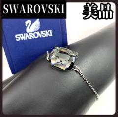 SWAROVSKI　スワロフスキー　クリスタル　ブレスレット　キャット　にゃんこ