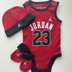 JORDAN ベビー服　ボディスーツ ３点セット　6〜12M 68〜80㎝