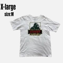 【M サイズ】エクストララージ ビッグロゴ　ビッグサイズ ゲームシャツ 古着 SALE】エクストララージ XLARGE メンズ スタンダードロゴ ビッグ
