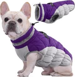 Kuoser犬用防寒ジャケット防寒コート 防寒ベスト 冬服 防寒防水対策 暖かい