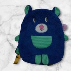 美品⭐️クマの形の青いリュック