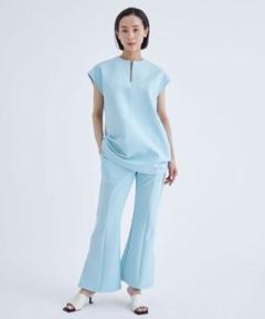 【UJOH/ウジョー】別注 Key Neck TOP/キーネックトップス